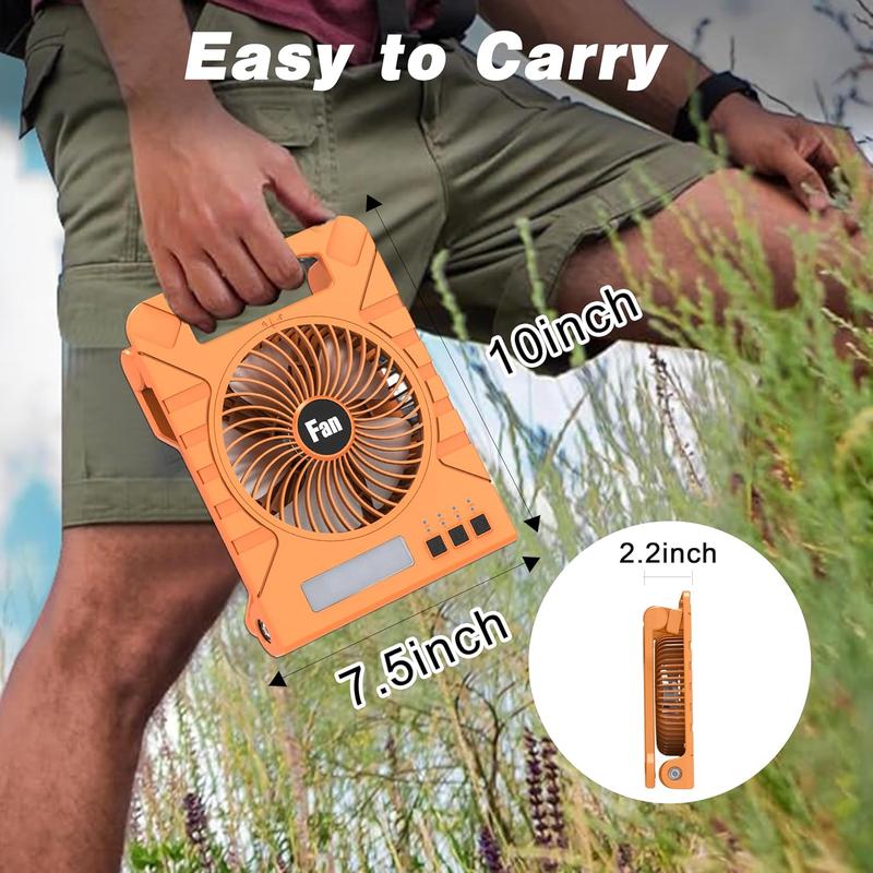 Rechargeable Solar USB & Mobile Fan