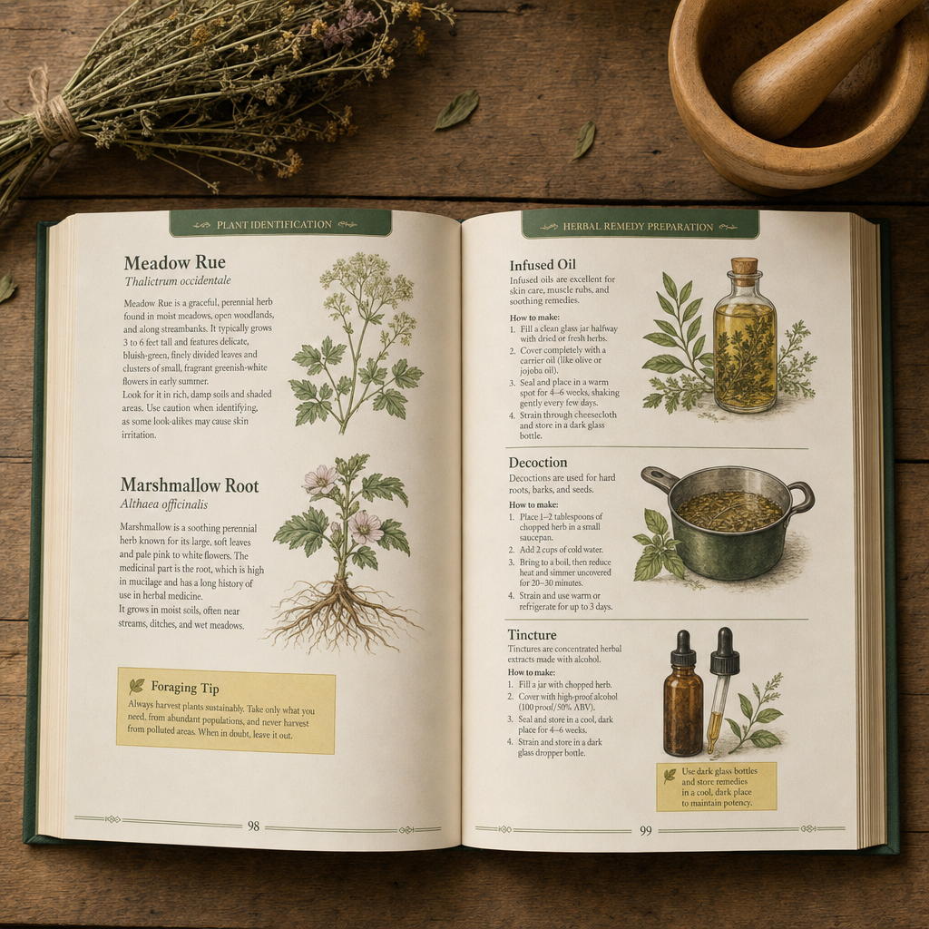 The Forgotten Guide to Plant Remedies